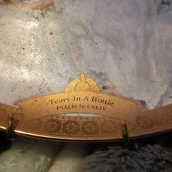 Tears in a bottle plate 1839 from the masterpeace collection