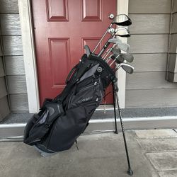 Men’s Callaway and TaylorMade Golf Club Set