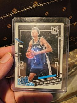 Victor Wembanyama Donruss Optic Rated Rookie Card