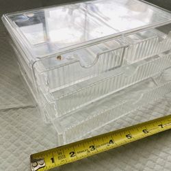 Clear Plastic Jewelry Or