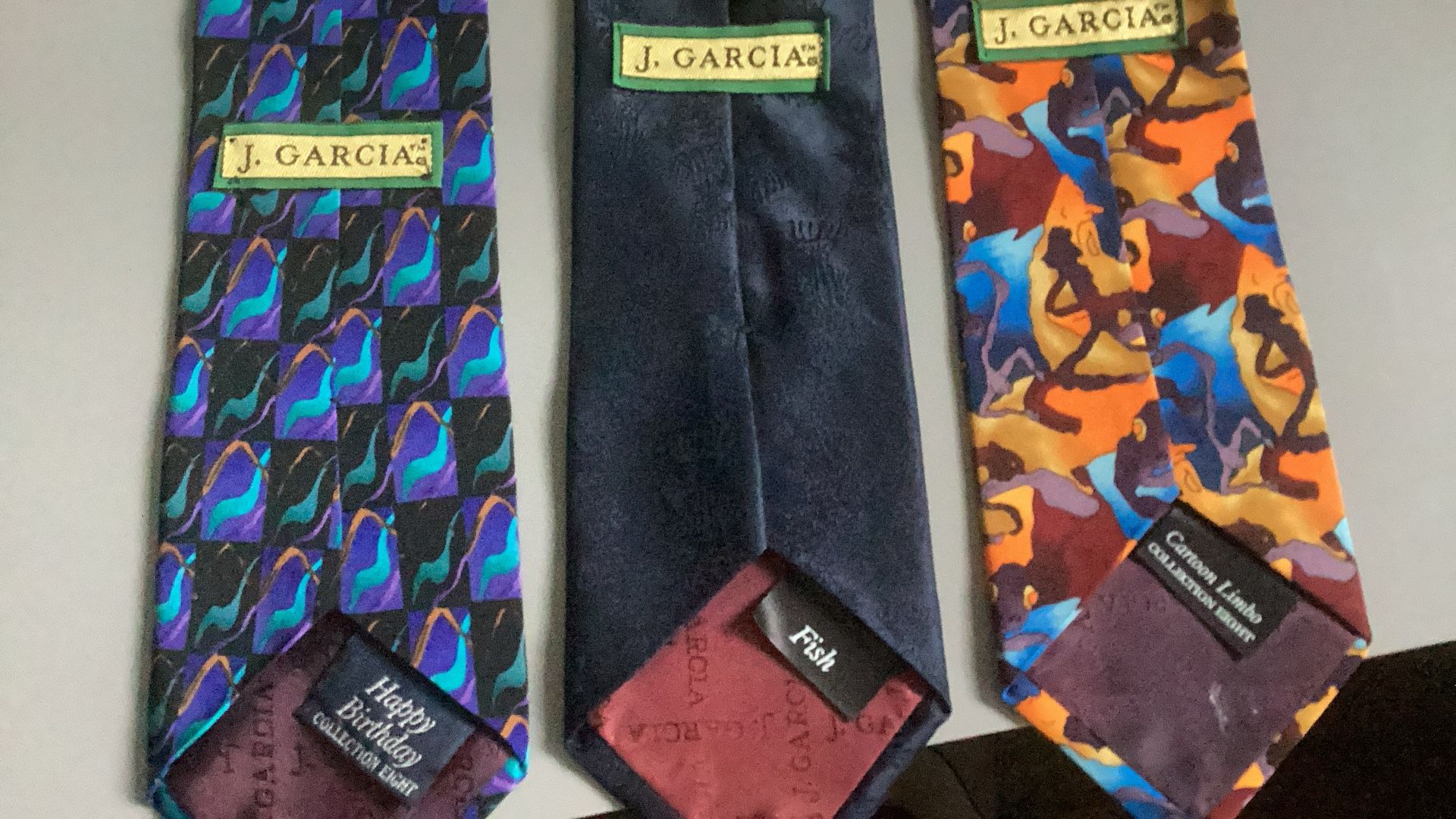 Jerry Garcia Neck Ties