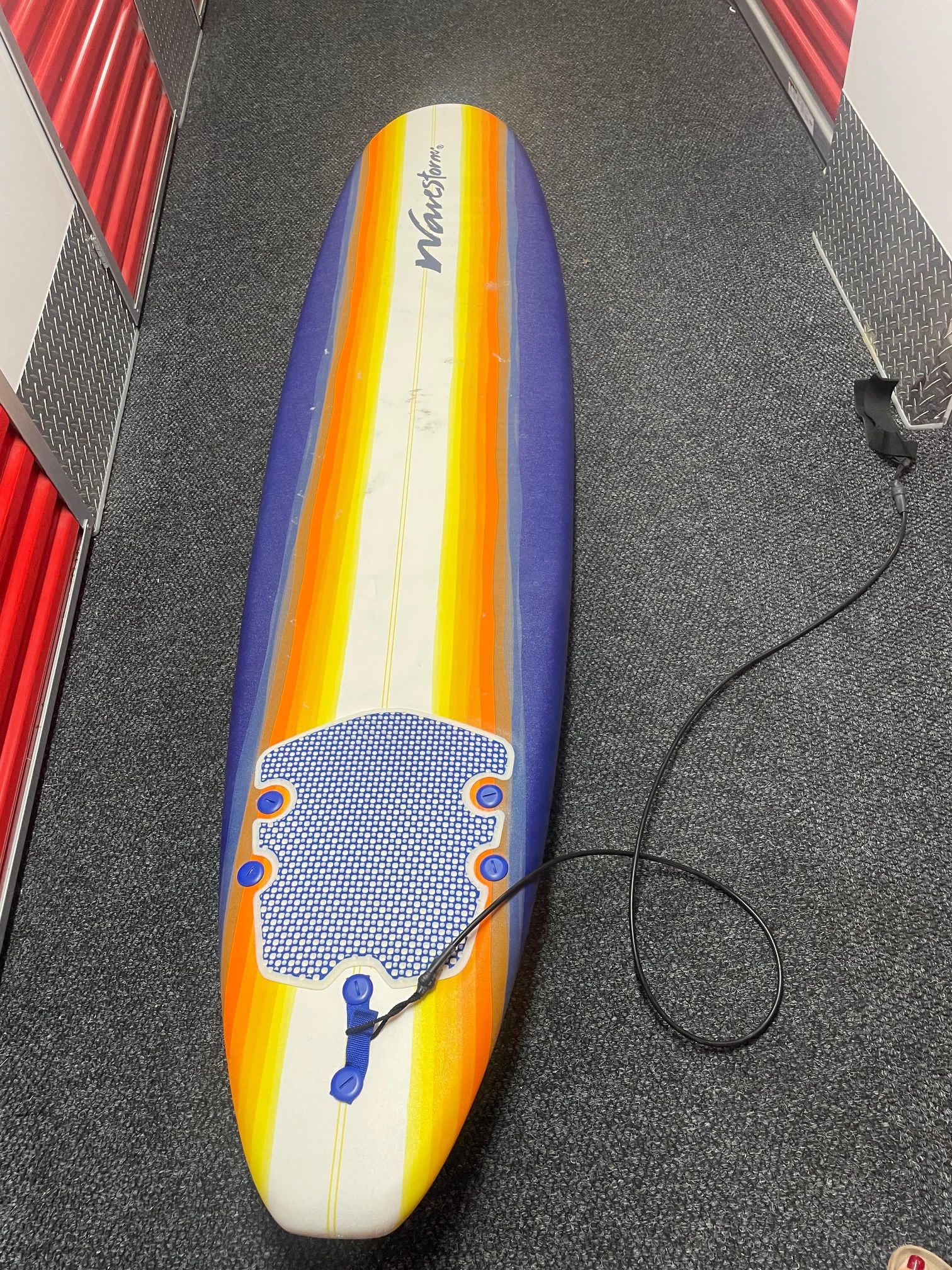 Wave Storm 8ft Foam Surfboard 