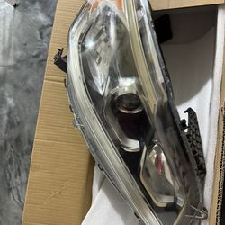 Right Side For Honda Accord 2016 2017 EX EX-L Sport Headlight Halogen w/ LED DRL