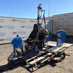 Gyrocopter Subaru EJ22 Gyroplane 130hp EFI Fuel Injection Single Seat Tank Powerful Warpdrive Safe Helicopter 