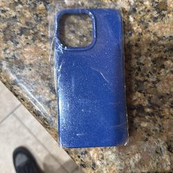 iPhone 15 Pro Max Case – Blue Glitter