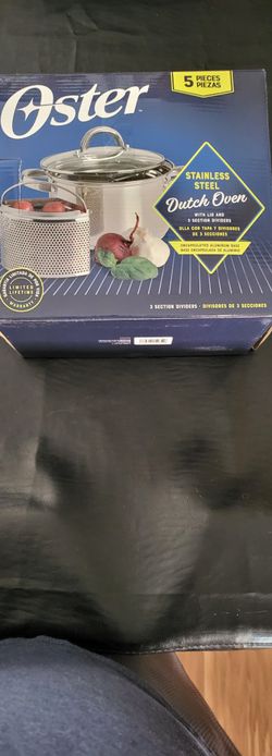 Oster SS Dutch Oven With Steamer.