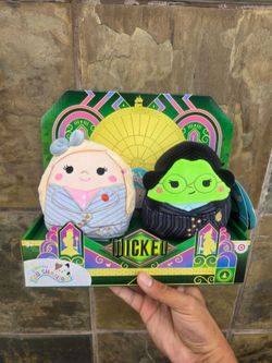 Wicked Squishmallows Elphaba & Glinda 5" Shiz University Little Plush NWT