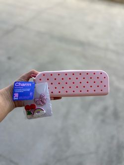 Up & Up Charm Silicone Pencil Pouch with Charms