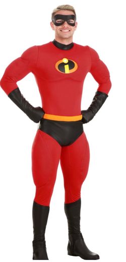 Disney Pixar The Incredibles Adult Mr. Incredible Costume