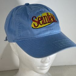 SEINFELD Light Blue Adjustable Dad Brand Hat