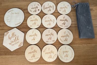 Baby Milestone Disks