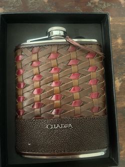 Cuadra Flask stingray brown New