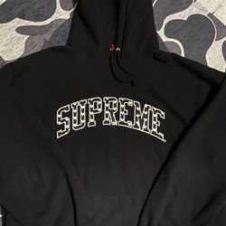 Supreme Hearts Arc Hooded Sweatshirt/Hoodie Size XL 