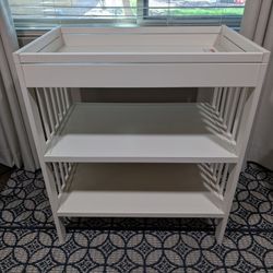 Ikea changing table with changing pad