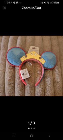 Disney Aurora Sleeping Beauty Dress Make It Pink Make It Blue Headband 