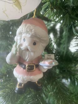 Precious Moments Santa Christmas Ornament 