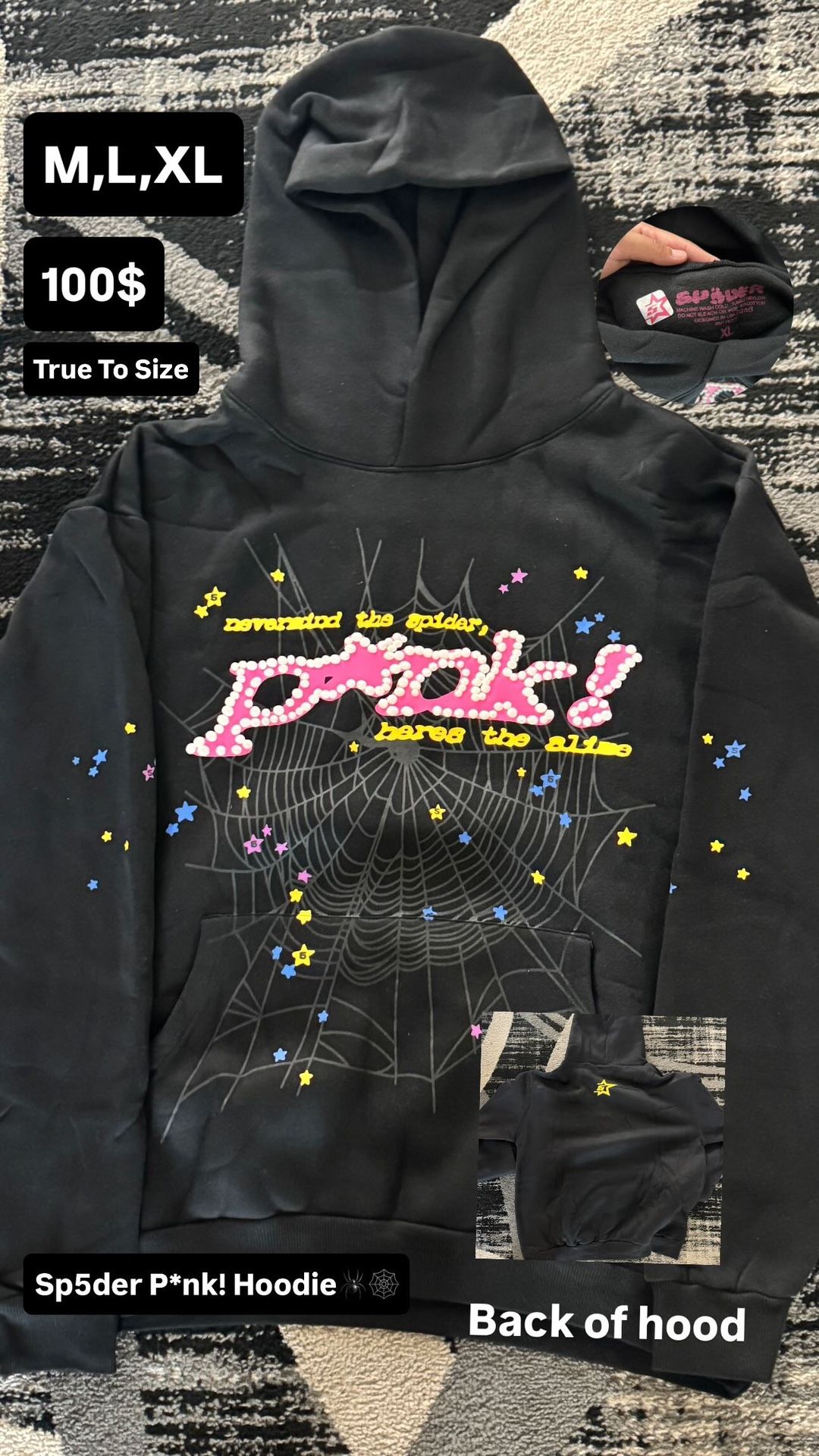 Spider hoodies