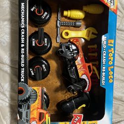 el Toro Loco build crash -rebuild monster jam toy car 
