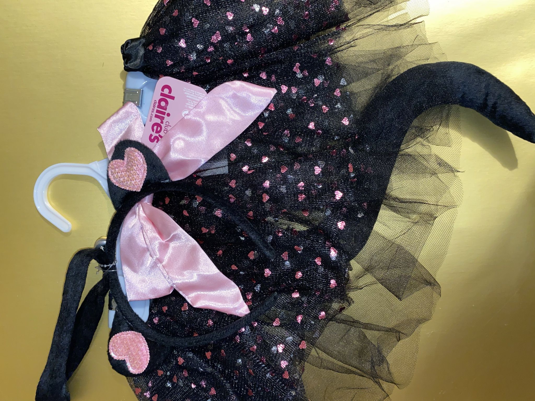 Cat Hearts Tutu With Tail And Ears