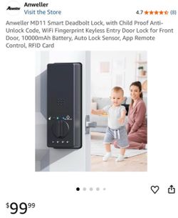 Anweller MD11 Smart Deadbolt Lock