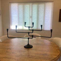 Crate and barrel cantilever candle holder
