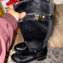Tommy Hillfigure Leather Boots