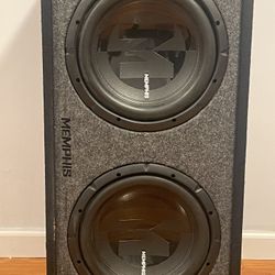 Memphis 2 12s Speaker 