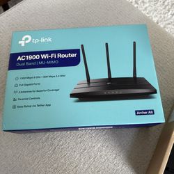 Tp-Link AC1900 WiFi- Router