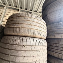 255/40/20 Goodyear Eagle F1 80%+ Tread (2)