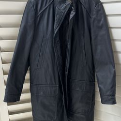 HUGO BOSS Black Label The Patron Jacket Men's US 40R Full Zip Hidden Hood