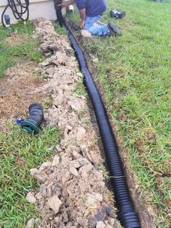 Drain install