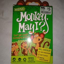 MONKEY MAY I? CARD GAME
