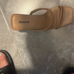 Barely Used Tan Heel