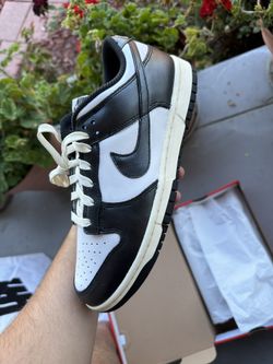 Size 8 men’s Dunks Prm Panda