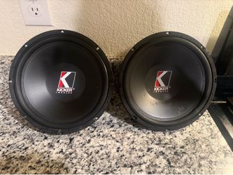 Kicker 10 inch subs