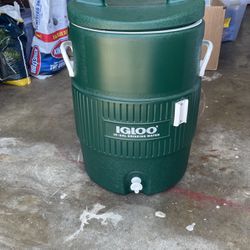 Green Igloo Cooler