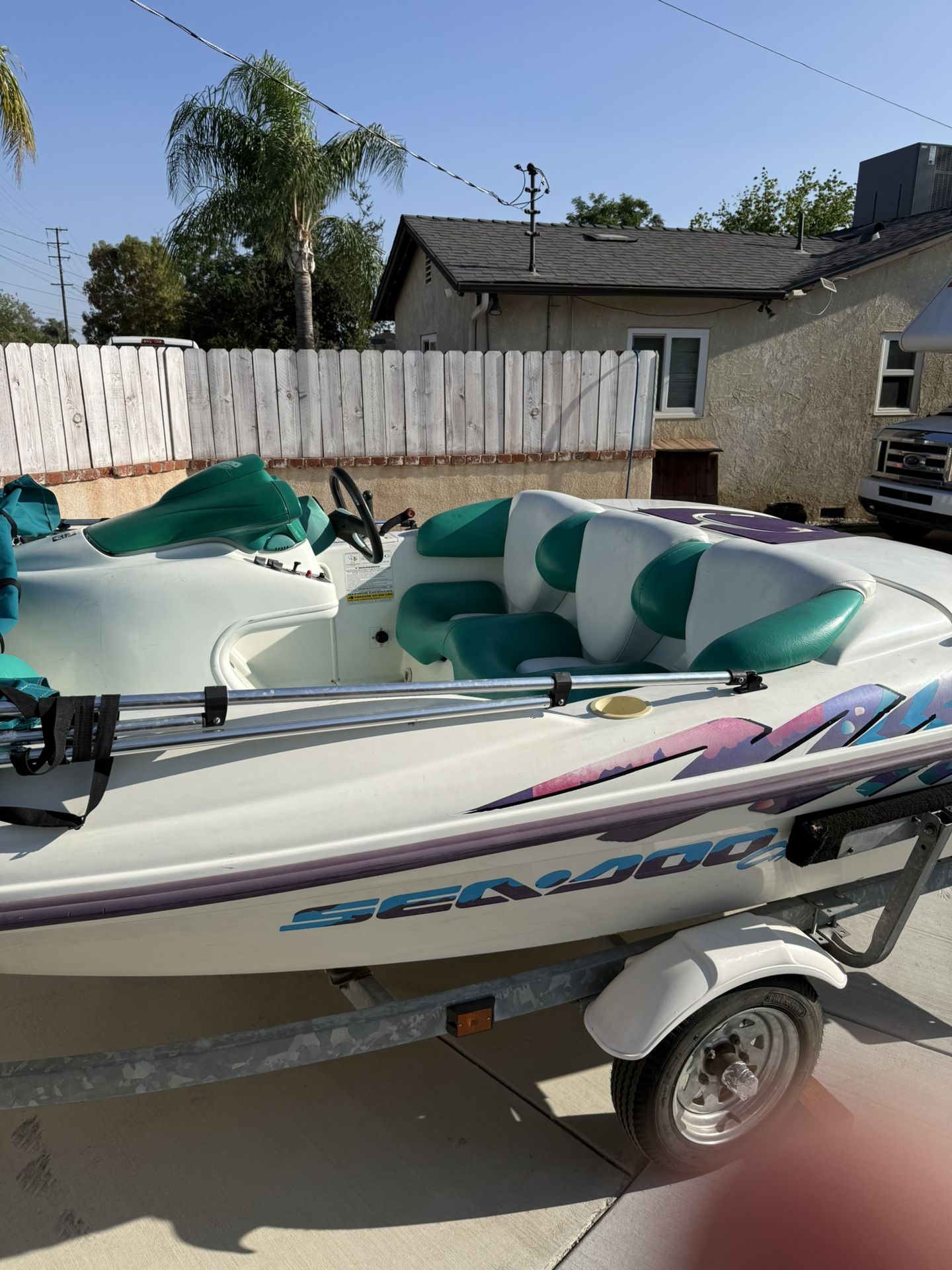 1996 Sea-Doo Challenger jet boat