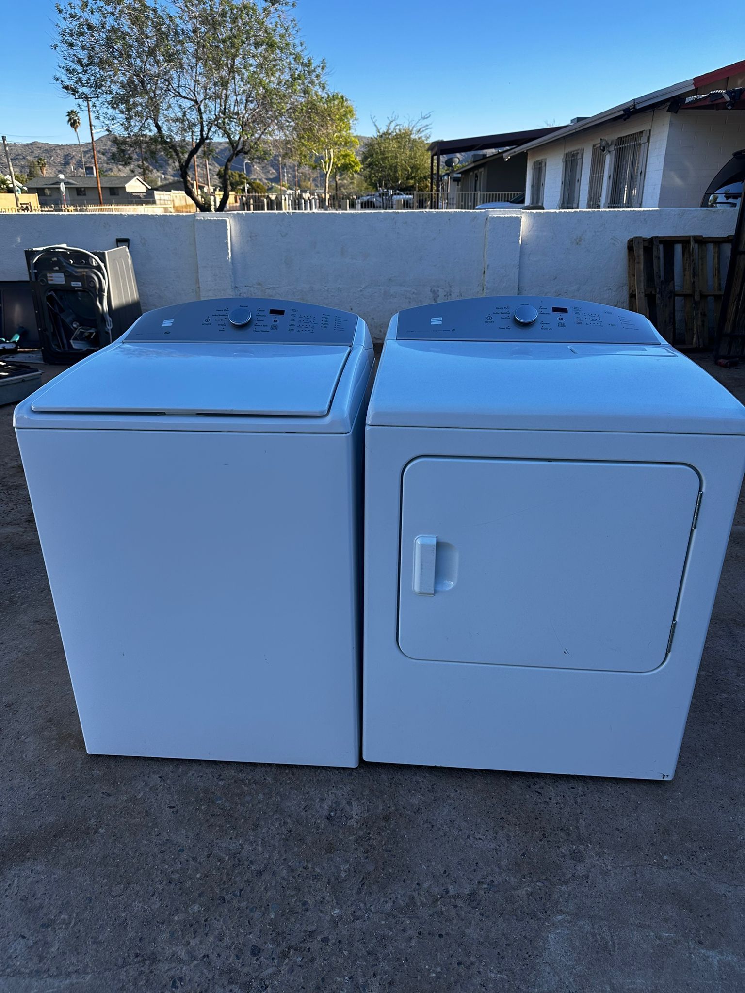 Kenmore Electric Washer And Dryer Set