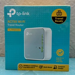 Dual Band Travel Router TP-Link AC750  TL-WR902AC – NIP, Compact, Versatile