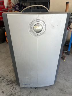 AC portable with wheels $60