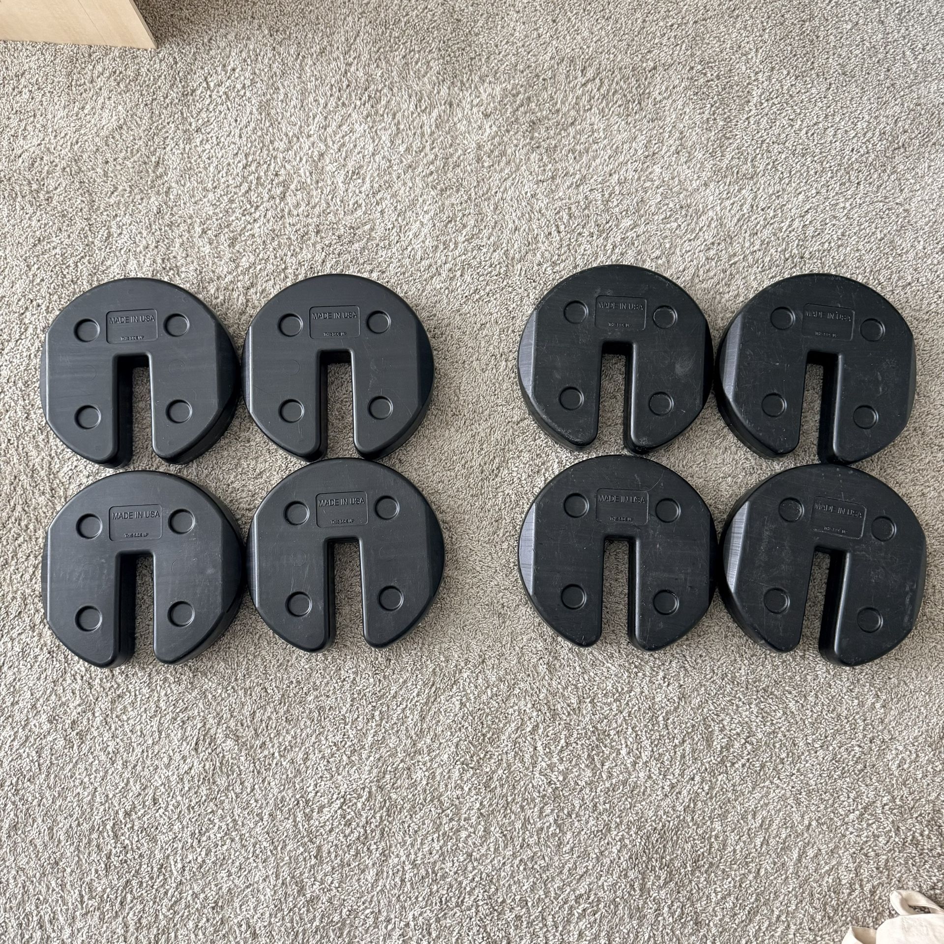 Canopy Weights 50lbs (set of 8)