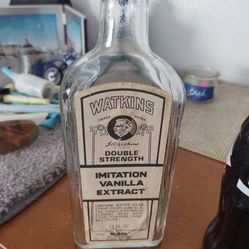 Vintage Vanilla Extract Bottle