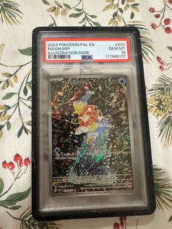 2023 Pokemon magikarp paldea evolved 203 psa 10