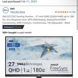 Dell Gaming Monitor 