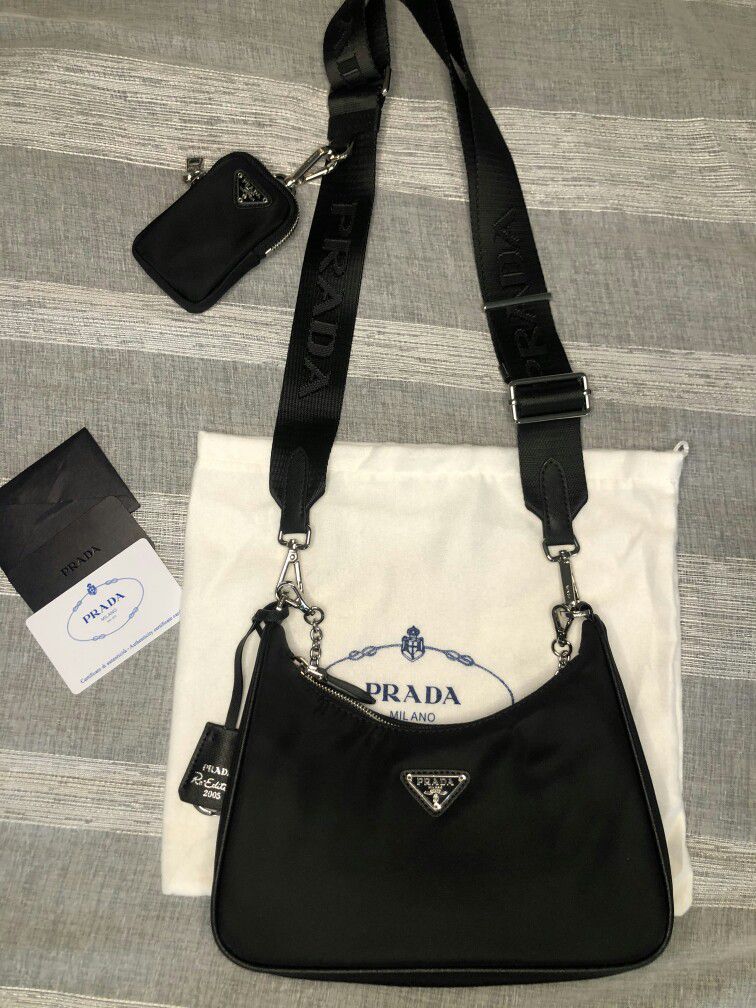 Prada Nylon 2005 Re-edition Black  Bag