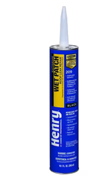 HENRY - Extreme Rubberized Wet Patch Black Roof Leak Repair Sealant Caulk 10.1 oz.