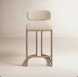 Brand New Margot Upholstered Bar & Counter Stool