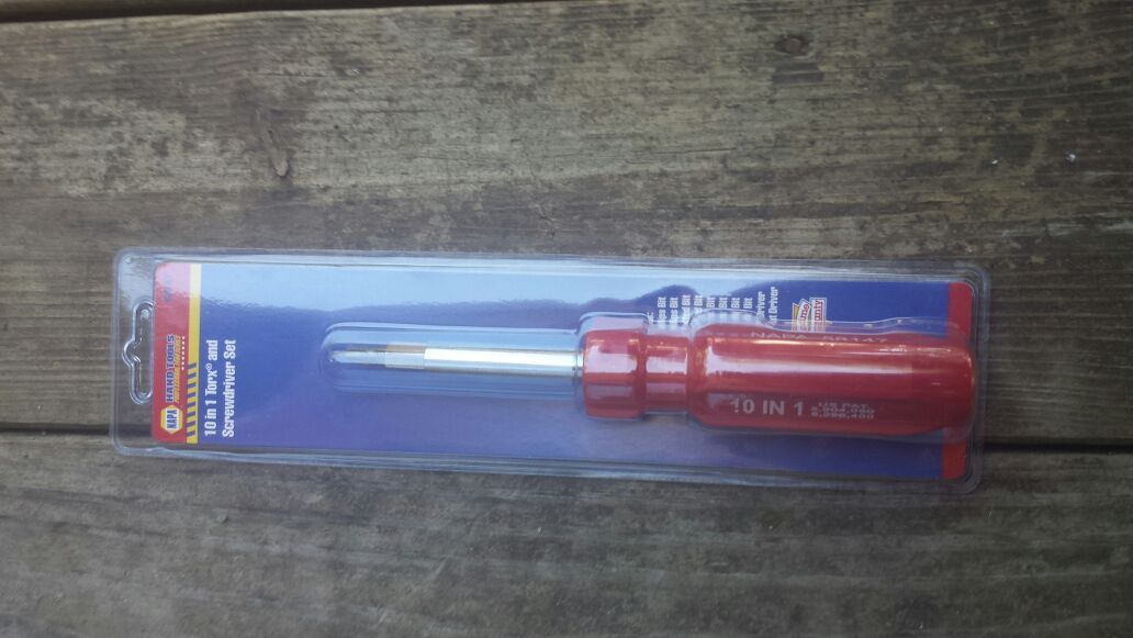 Napa 10 in 1 torx and screwdriver set
