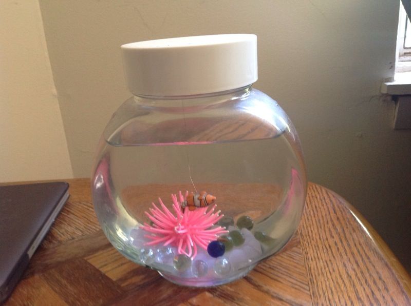 Fincredibles electronic fish tank