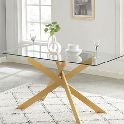 Glass Dining Or Kitchen Table